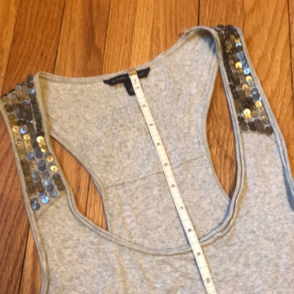 Banana Republic top/sequins upper back! Like new! - Picture 5 of 8